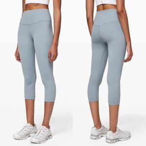 Lululemon Align Crop 21" Light Blue Chambray